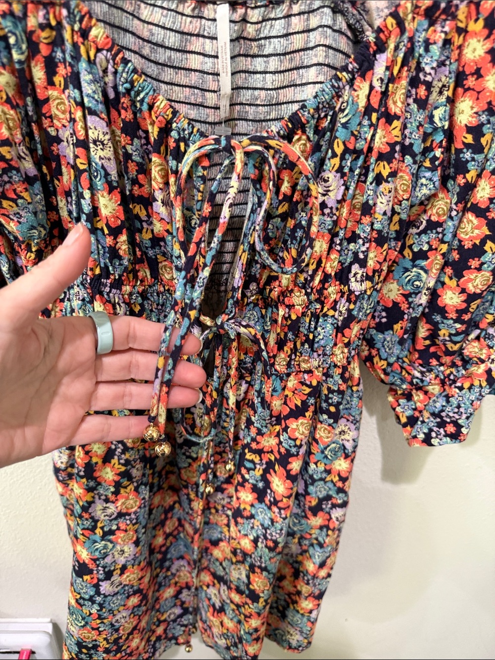Free People SHOW ME LOVE ROMPER  NWOT - Picture 5 of 7